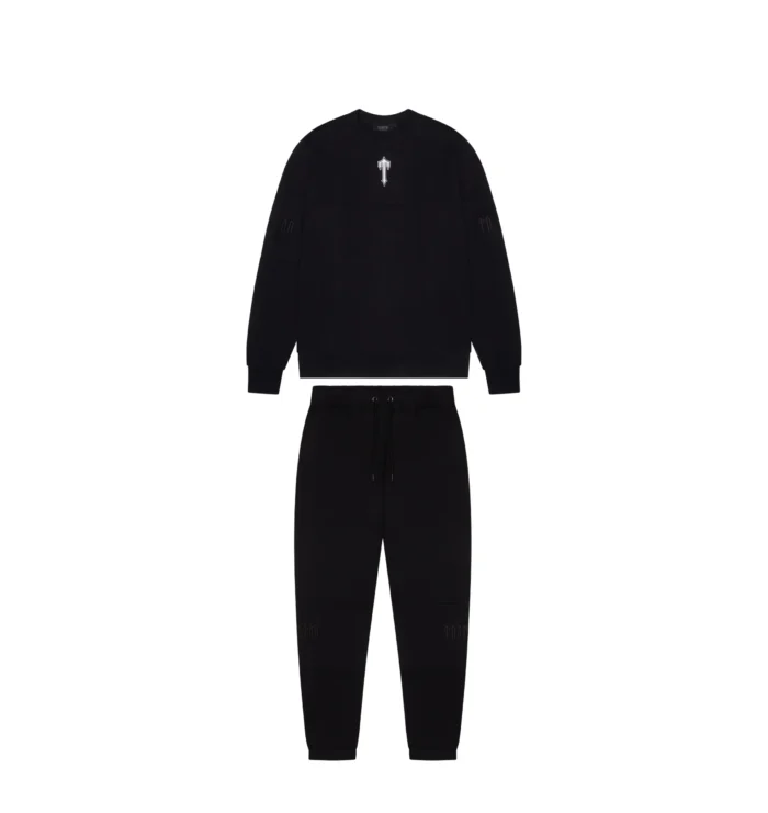 Shop Now! Irongate T Crewneck Tracksuit - Black on tracksuit.store Get Great Discount With Free Shipping Worldwide. Easy Returns.