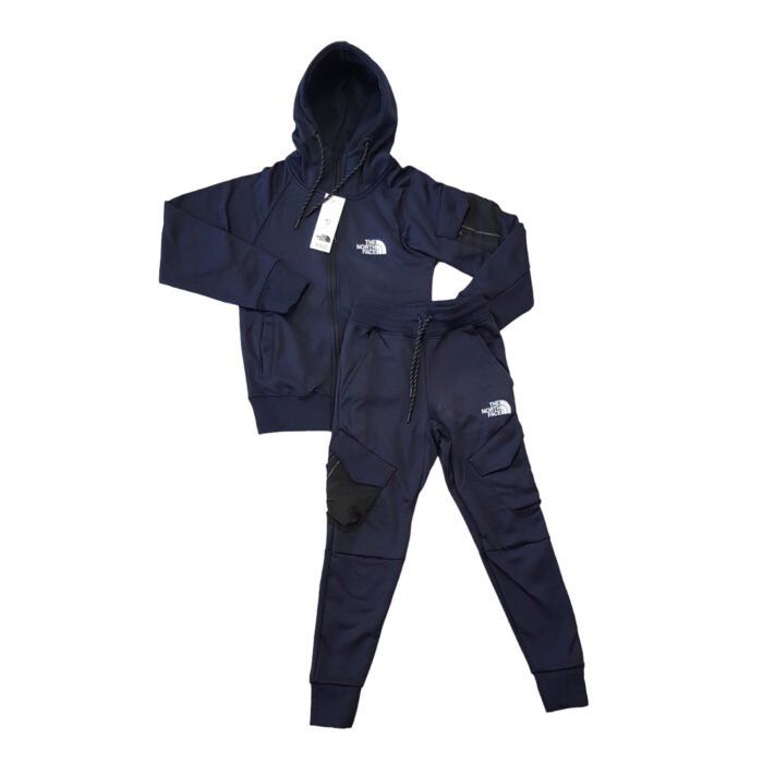 North Face Kids Tracksuit - Navy Blue